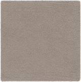 Brockton Solid Gray Wool Rug - Ornate Home