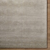 Brockton Solid Gray Wool Rug - Ornate Home