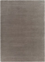 Brockton Solid Gray Wool Rug - Ornate Home