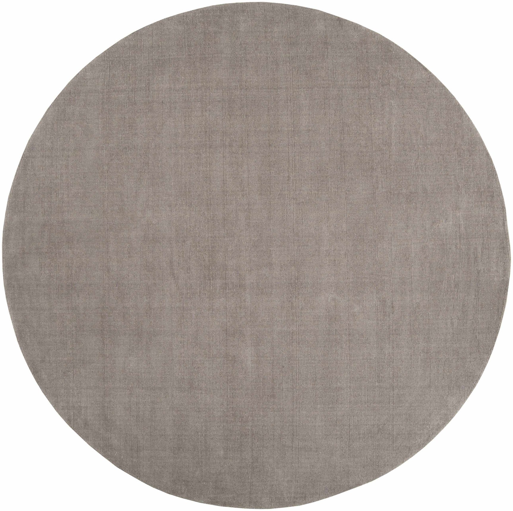 Brockton Solid Gray Wool Rug - Ornate Home