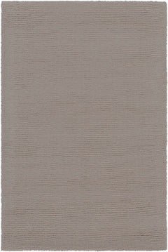 Brockton Solid Gray Wool Rug - Ornate Home
