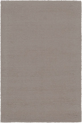 Brockton Solid Gray Wool Rug - Ornate Home