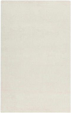 Brockton Solid Light Beige Wool Rug - Ornate Home
