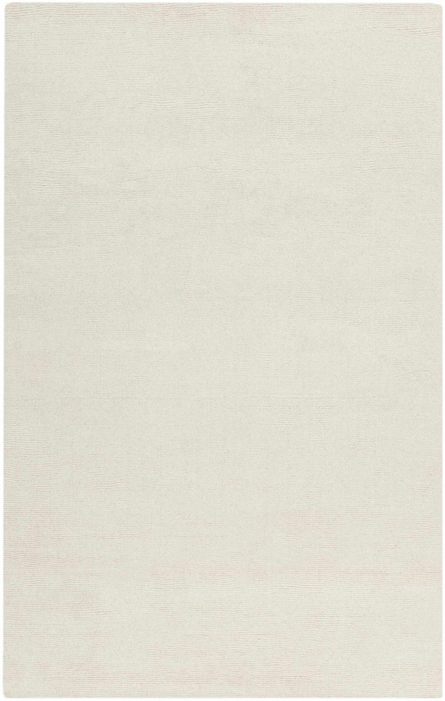 Brockton Solid Light Beige Wool Rug - Ornate Home