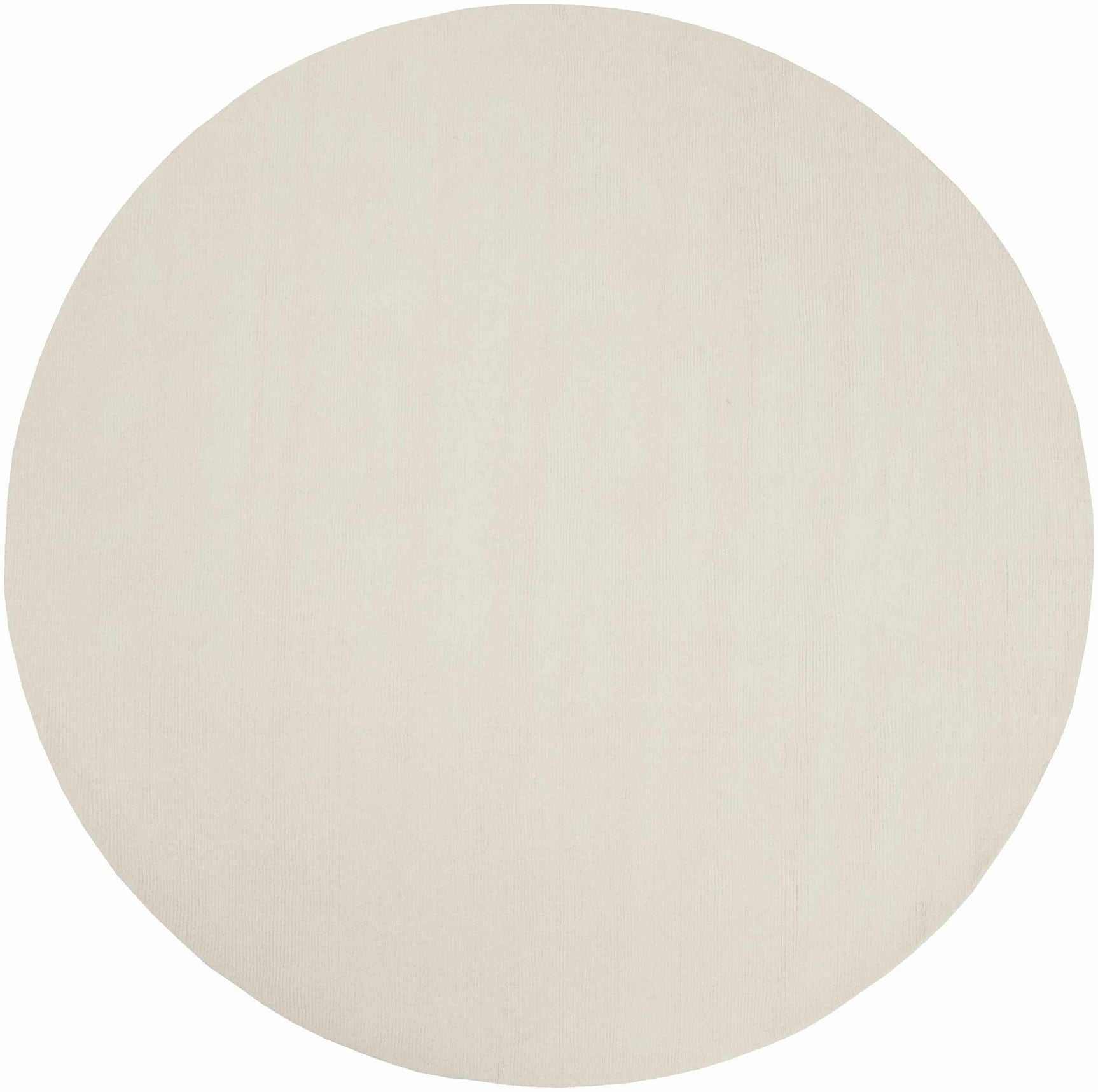 Brockton Solid Light Beige Wool Rug - Ornate Home