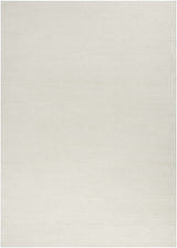 Brockton Solid Light Beige Wool Rug - Ornate Home