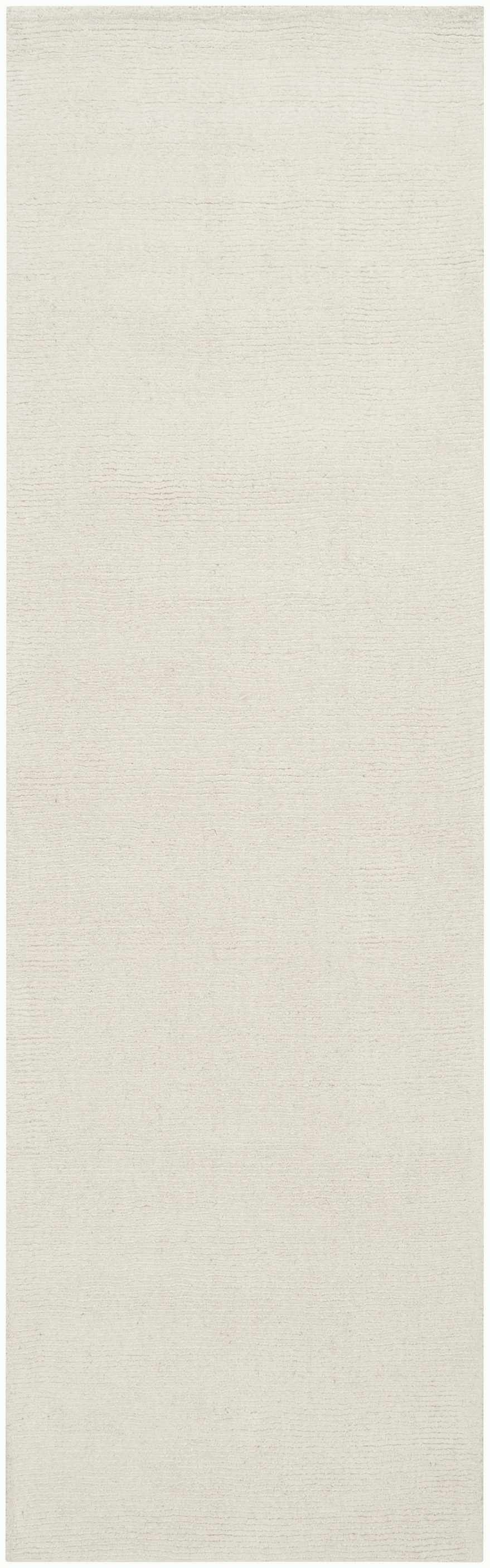 Brockton Solid Light Beige Wool Rug - Ornate Home