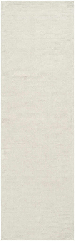 Brockton Solid Light Beige Wool Rug - Ornate Home