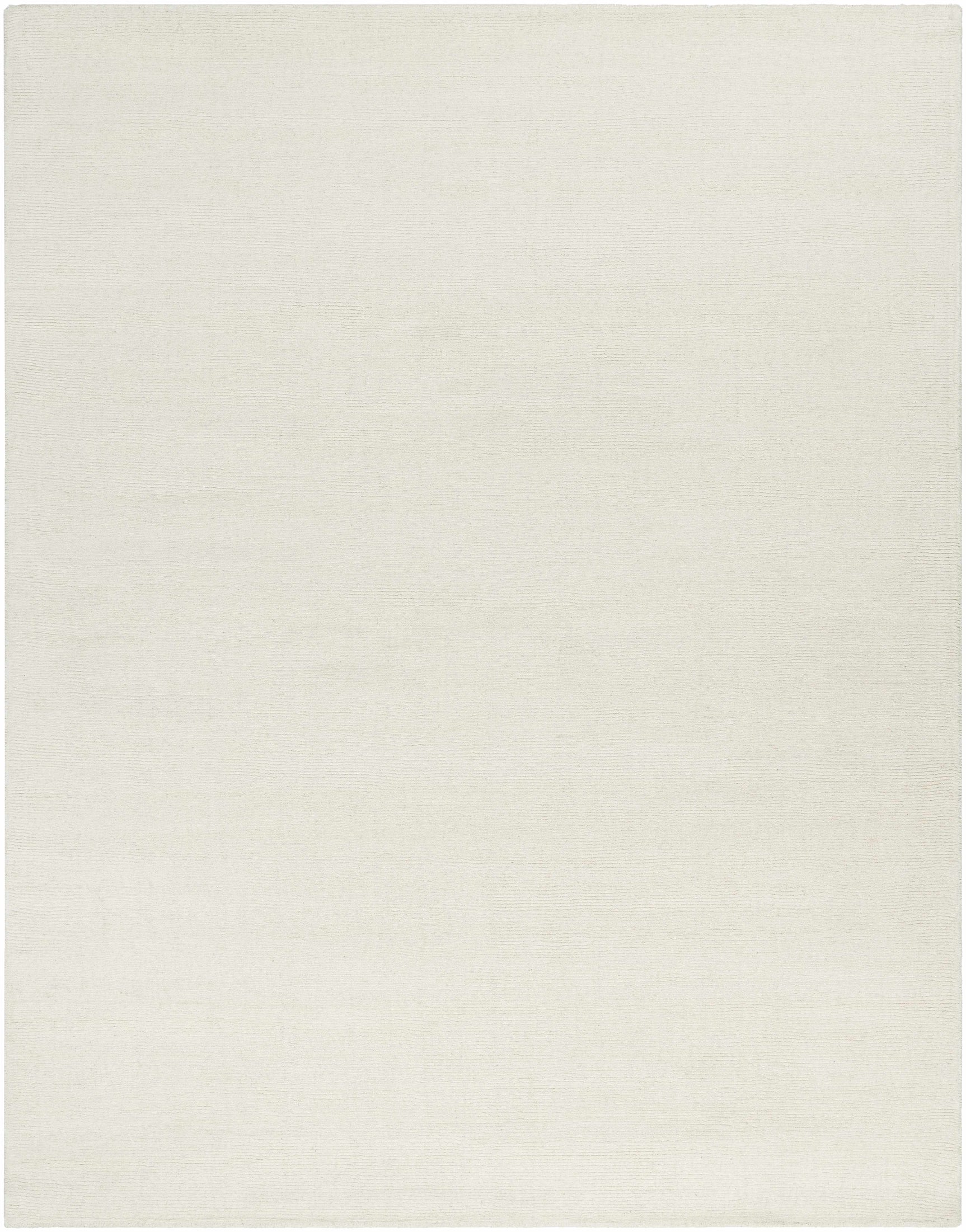 Brockton Solid Light Beige Wool Rug - Ornate Home