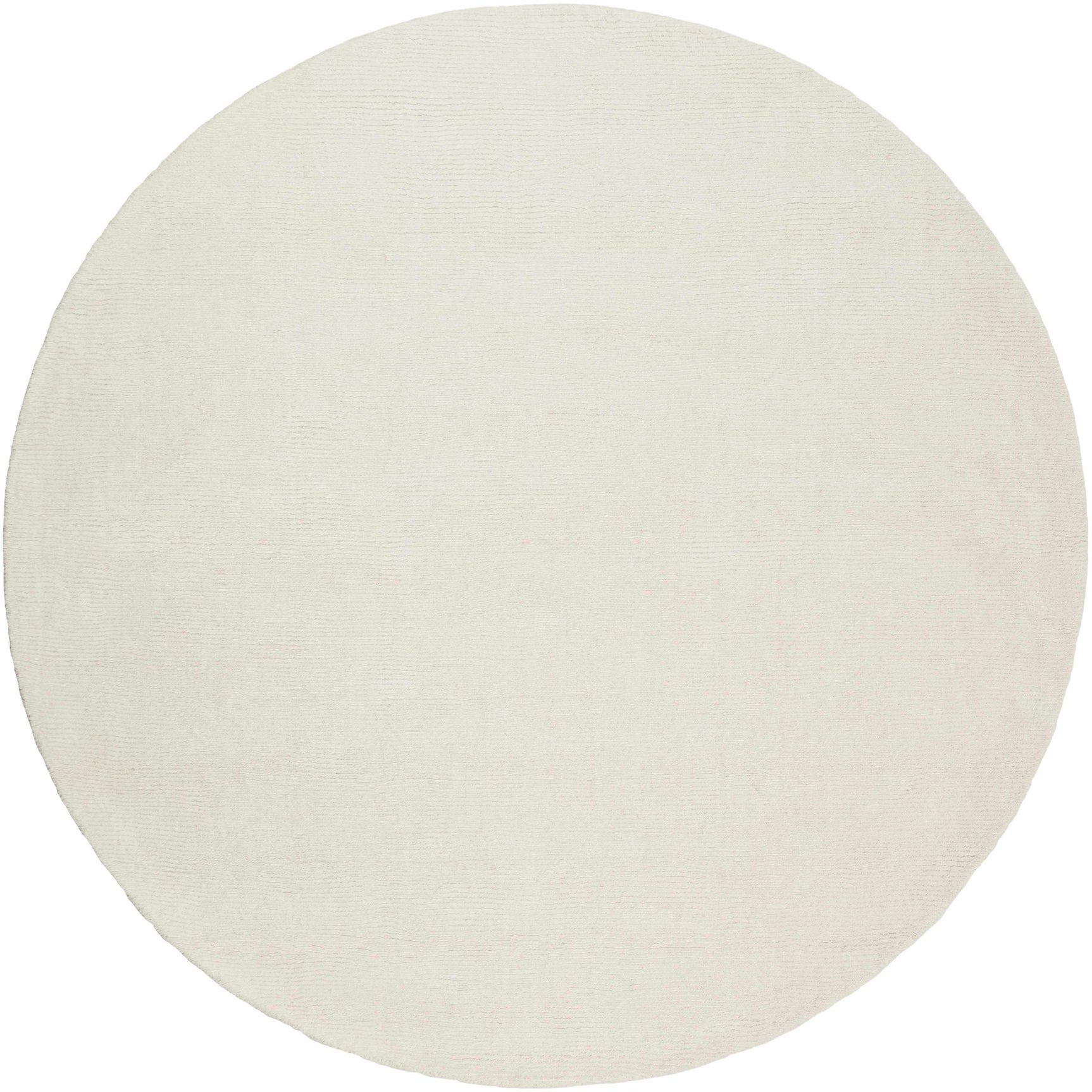 Brockton Solid Light Beige Wool Rug - Ornate Home