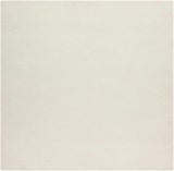 Brockton Solid Light Beige Wool Rug - Ornate Home