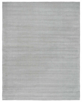 Brockton Solid Light Gray Wool Rug - Ornate Home