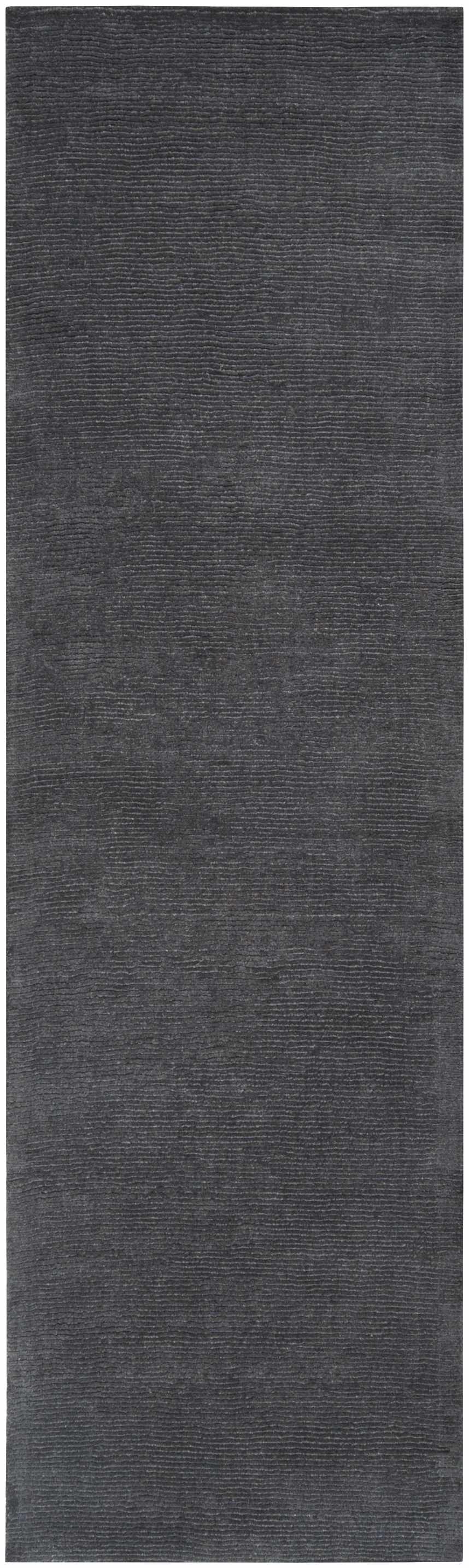 Brockton Solid Night Blue Wool Rug - Ornate Home
