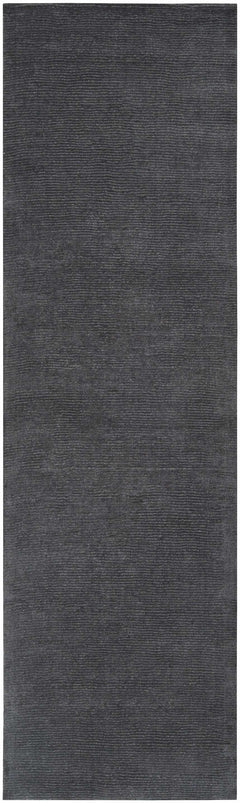 Brockton Solid Night Blue Wool Rug - Ornate Home