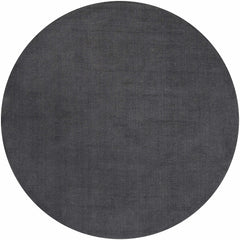Brockton Solid Night Blue Wool Rug - Ornate Home