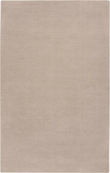 Brockton Solid Tan Wool Rug - Ornate Home