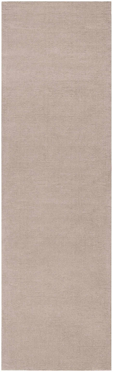 Brockton Solid Tan Wool Rug - Ornate Home