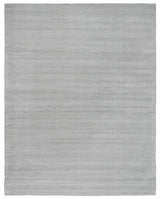 Brockton Solid Wool Area Light Gray Rug - Ornate Home