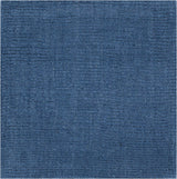 Brockton Solid Wool Blue Area Rug - Ornate Home