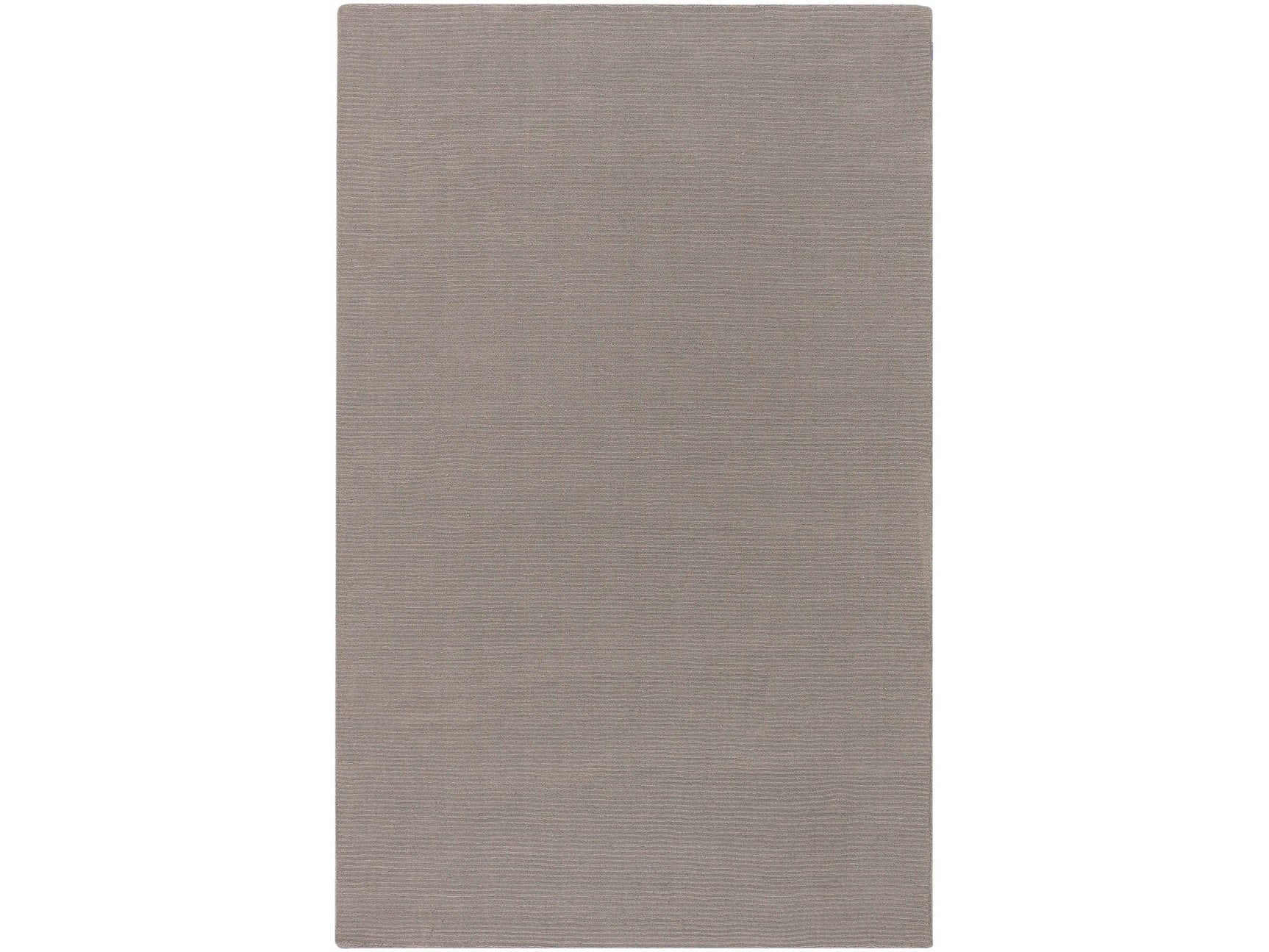 Brockton Solid Wool Gray Area Rug - Ornate Home
