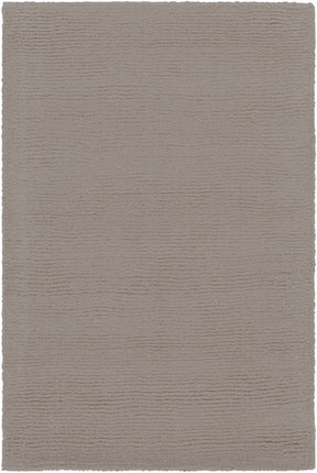 Brockton Solid Wool Gray Area Rug - Ornate Home