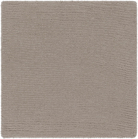 Brockton Solid Wool Gray Area Rug - Ornate Home