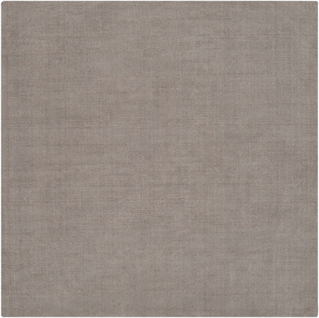 Brockton Solid Wool Gray Area Rug - Ornate Home