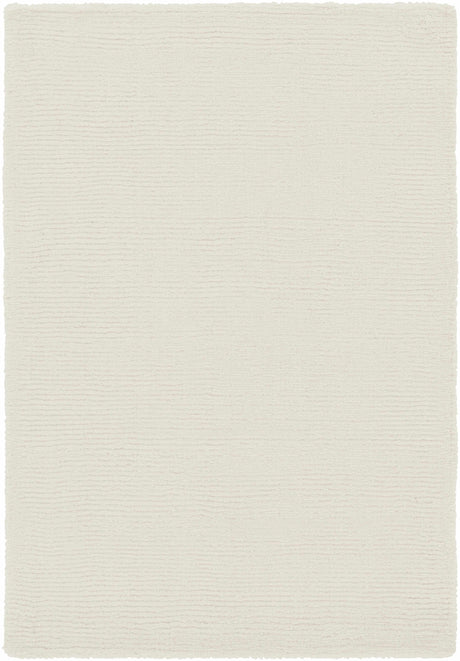 Brockton Solid Wool Light Beige Area Rug - Ornate Home