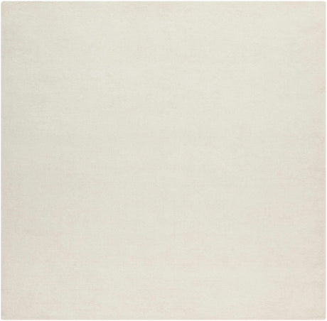 Brockton Solid Wool Light Beige Area Rug - Ornate Home