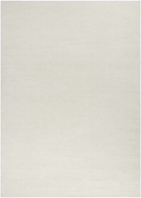 Brockton Solid Wool Light Beige Area Rug - Ornate Home