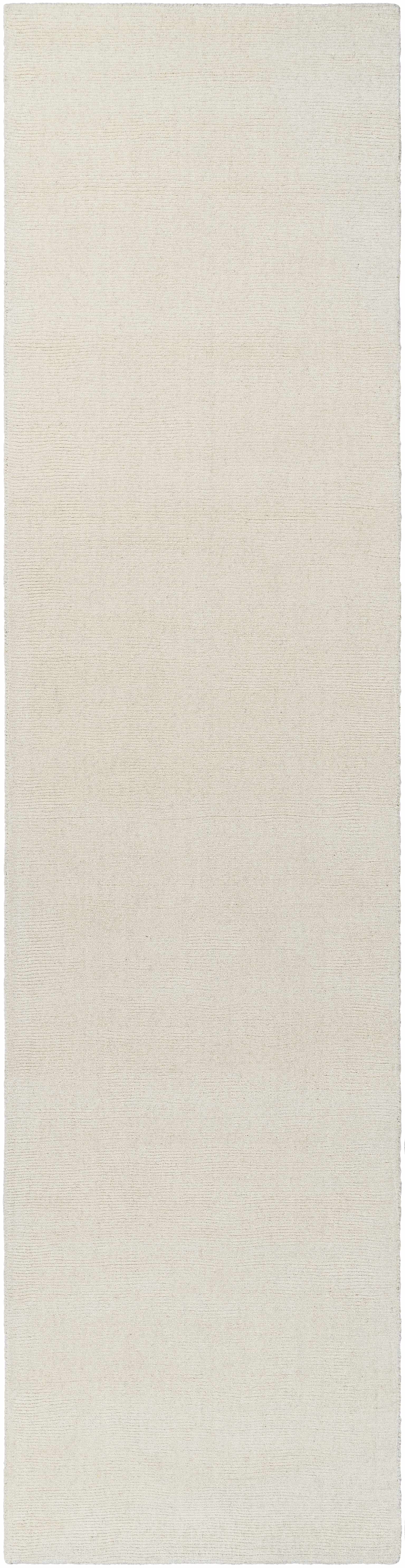 Brockton Solid Wool Light Beige Area Rug - Ornate Home