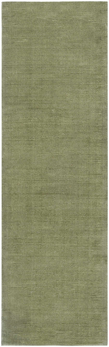 Brockton Solid Wool Sage Green Area Rug - Ornate Home