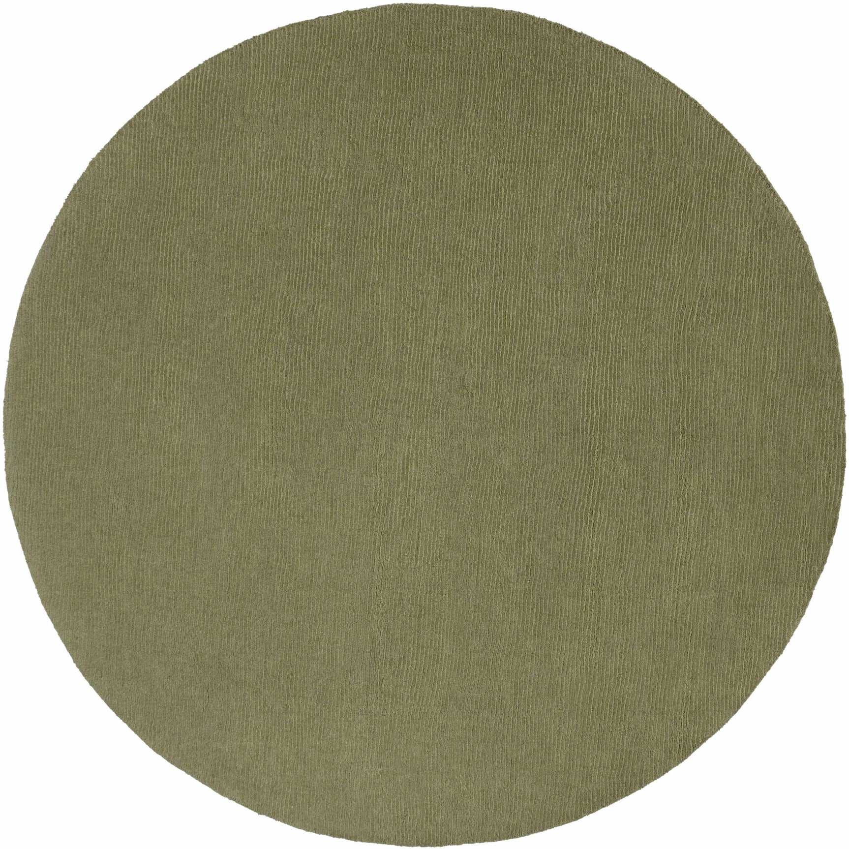 Brockton Solid Wool Sage Green Area Rug - Ornate Home