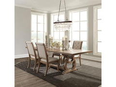 Brockway Barley Brown Dining Room Set / 5pc - Ornate Home