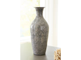 Brockwich Antique Gray Vase - Ornate Home