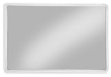 Brocky White Accent Mirror - Ornate Home