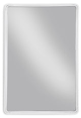 Brocky White Accent Mirrorczx (Online Special Price) - Ornate Home