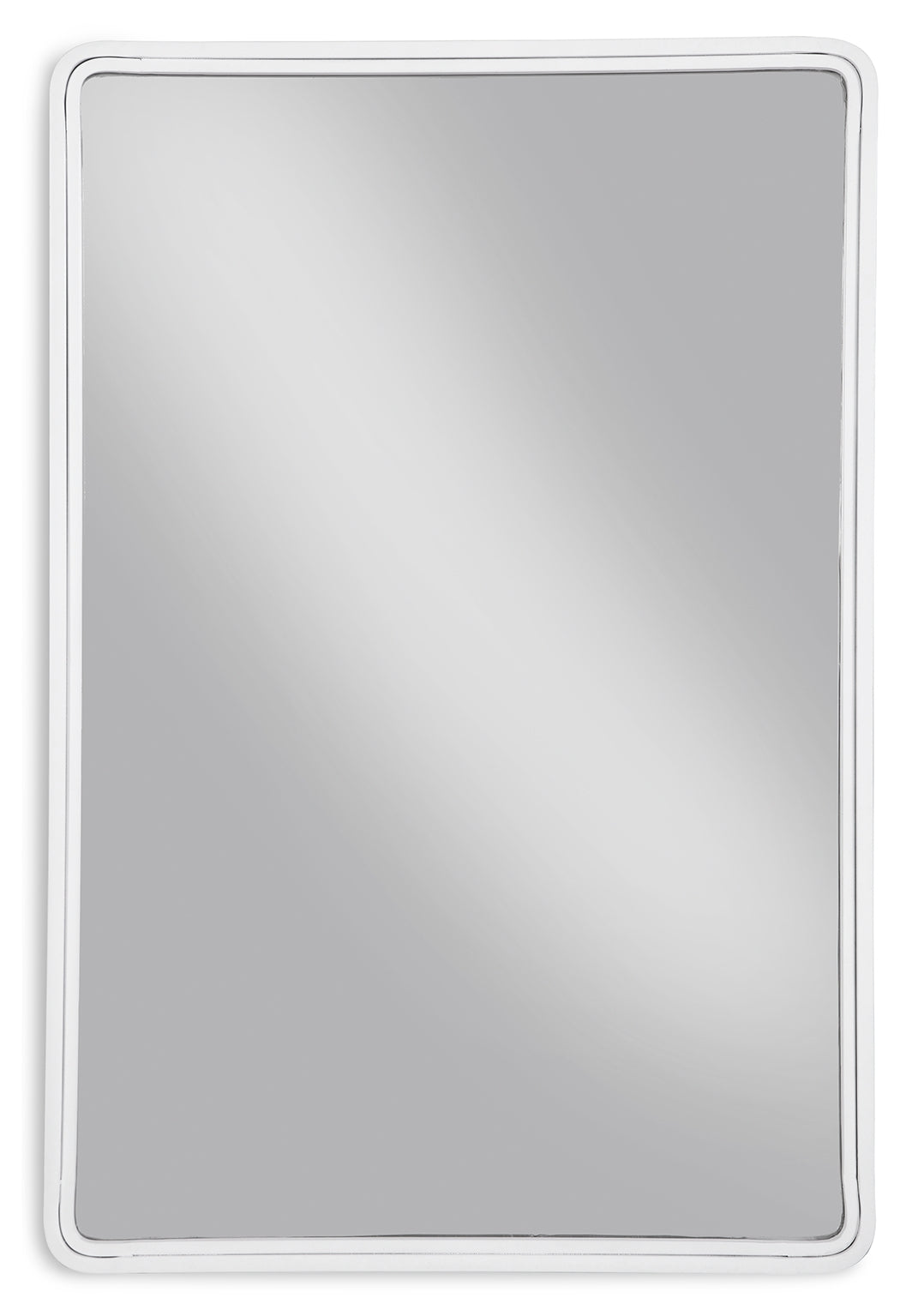 Brocky White Accent Mirrorczx (Online Special Price) - Ornate Home