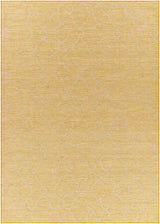 Brocton Yellow Flatweave Outdoor Rug - Clearance - Ornate Home