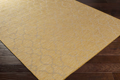 Brocton Yellow Flatweave Outdoor Rug - Clearance - Ornate Home