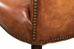 Broderick Brown Dining Chair - Ornate Home