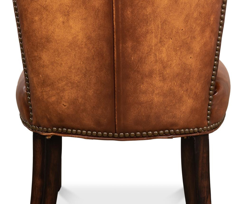 Broderick Brown Dining Chair - Ornate Home