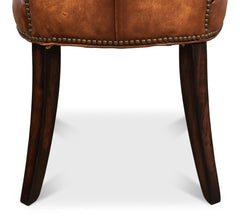 Broderick Brown Dining Chair - Ornate Home