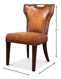 Broderick Brown Dining Chair - Ornate Home