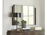Broderick Chesser Mirror in Wild Oats Brown - Ornate Home