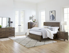 Broderick Six-Drawer Dresser- in Wild Oats Brown - Ornate Home