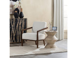 Brodie Tan Accent Table - Ornate Home