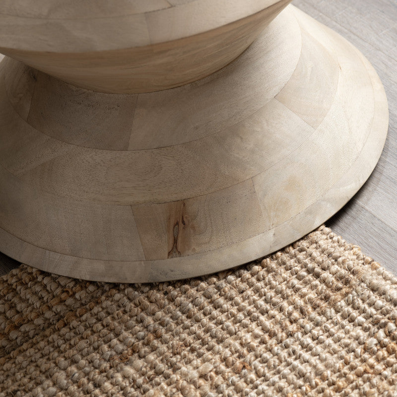 Brodie Tan Accent Table - Ornate Home