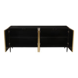 Brogan Antique Brass Sideboard - Ornate Home