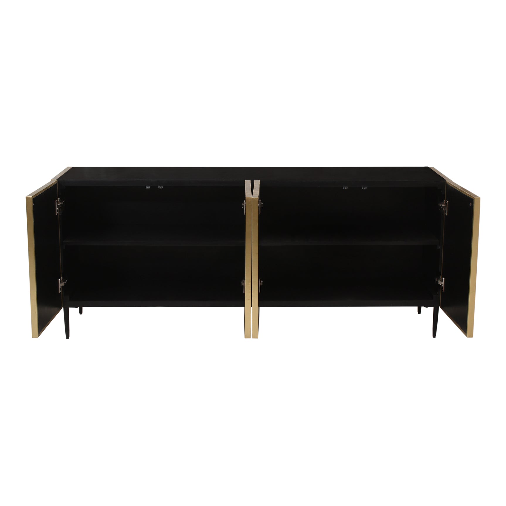 Brogan Antique Brass Sideboard - Ornate Home